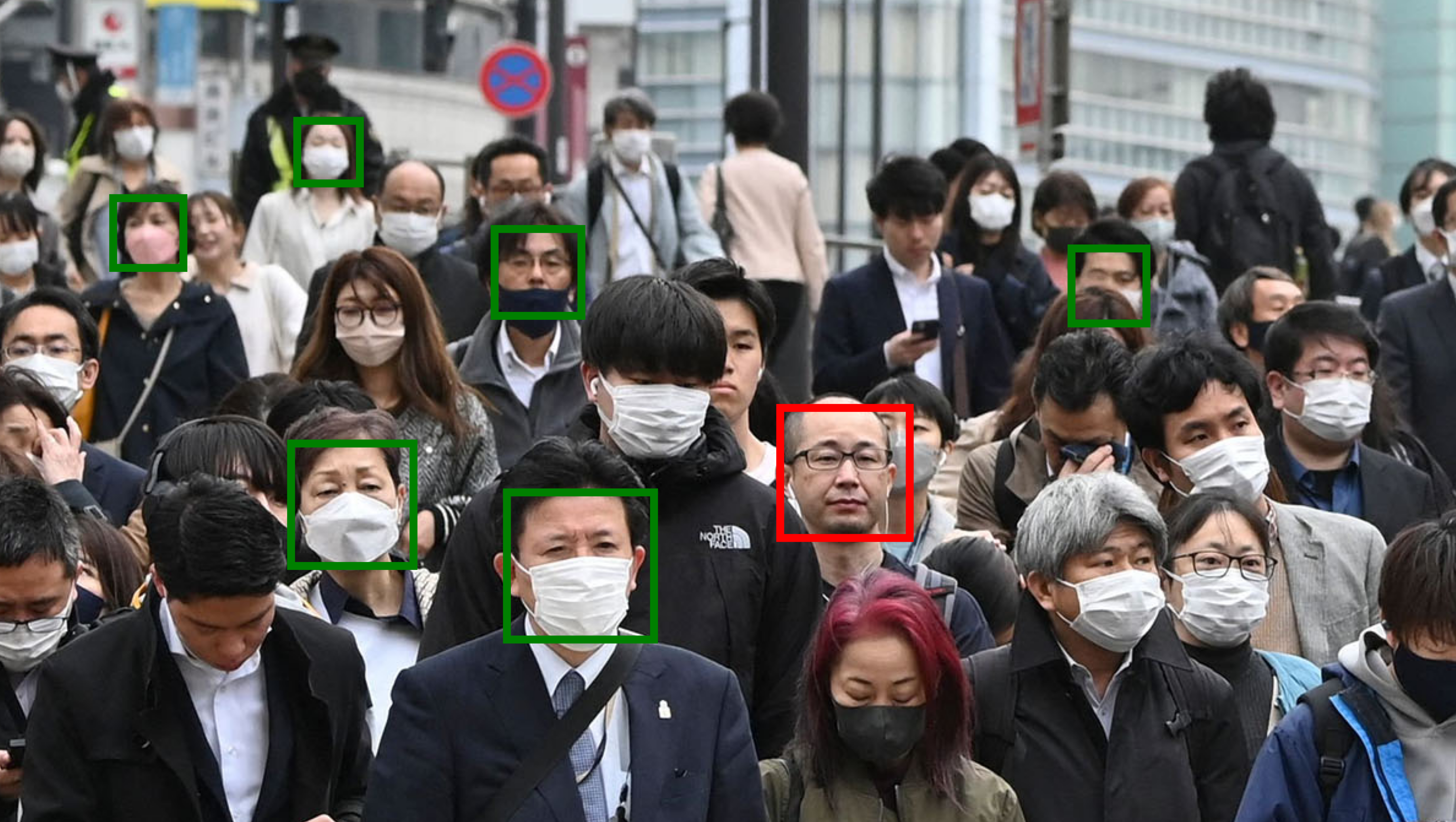 Face Mask Detector demonstration